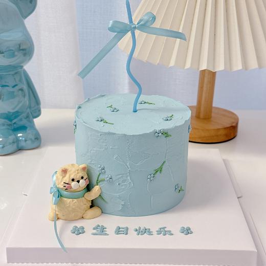 4英寸~韩系ins小花朵可爱卡通动物小蛋糕系列-低糖处理无添加 商品图3