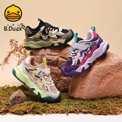 B.Duck小黄鸭童鞋春秋户外鞋26-33 B3686810 商品图1