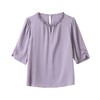 ASE2025夏季新款真丝衬衫女气质显瘦纯色立领套头上衣简约桑蚕丝 商品缩略图4