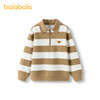 巴拉巴拉童装男童卫衣秋装女童长袖儿童上衣翻领半开襟宽松舒适潮 商品缩略图4