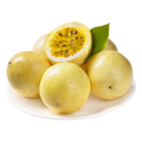 新鲜水果 果香浓郁 风味独特黄金百香果  4枚