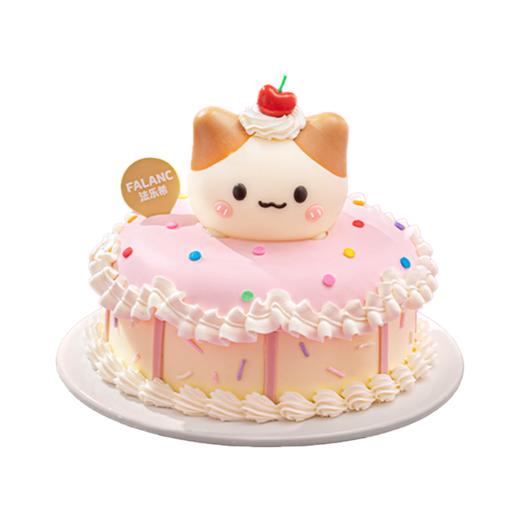 甜心喵喵0卡糖动物奶油蛋糕  | FALANC CAKE 商品图7