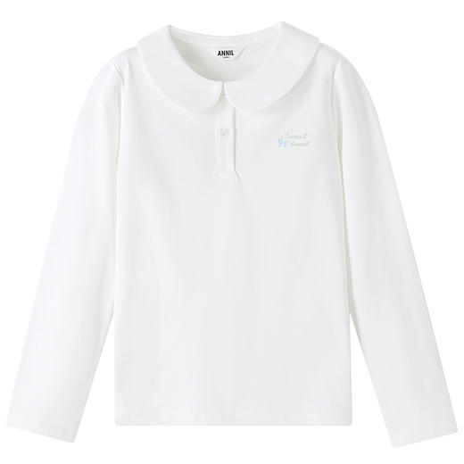 【实体店同款】女童翻领长袖针织衫秋季新款安奈儿童装AG531273 商品图6