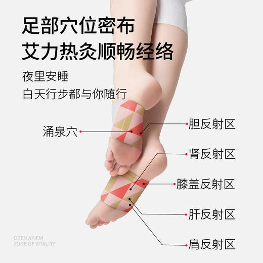 紫苏栀子花蕲艾精油暖足贴（5对5支精油）/盒*5量贩装 商品图7
