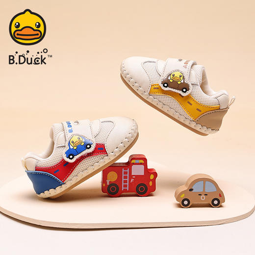 B.Duck小黄鸭童鞋春秋步前鞋12-18 B3686936 商品图0