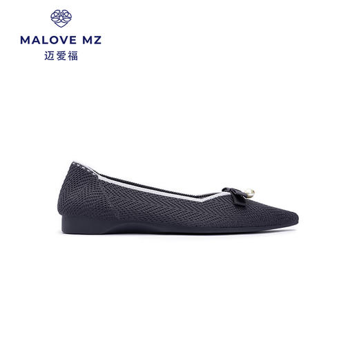王妃鞋3.0升级MALOVE MZ法式提花编织24P20-3/BT156A浅口单鞋女 商品图3