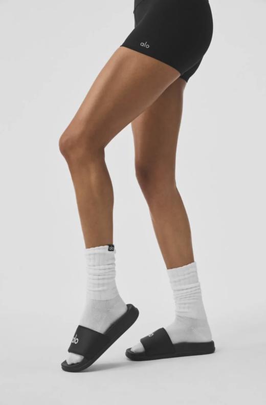 可扫码进官网！原厂货 ALO Slides  运动恢复拖鞋 男女同款舒适百搭 一字拖鞋 商品图1