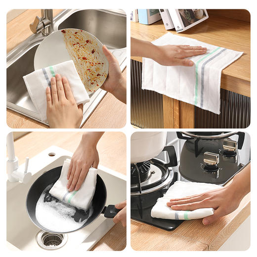 【批发】美丽雅清洁抹布4片装 商品图6