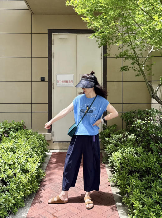 夏--薄！凉快！速干夏日肥锥气球九分裤【包邮+三天无理由退huan】 商品图2