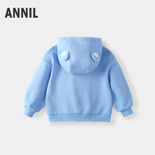 【实体店同款】男童带帽长袖卫衣秋季新款安奈儿童装XB531165 商品图1