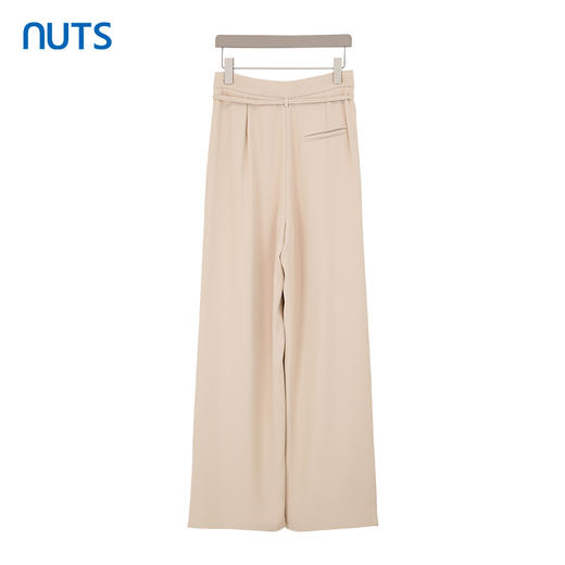 NUTS商场同款夏季高级感气质时尚阔腿绑带百搭长裤421072252 商品图1