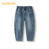 【商场同款】巴拉巴拉童装男童长裤儿童裤子2025新款秋牛仔弯刀裤 商品缩略图0