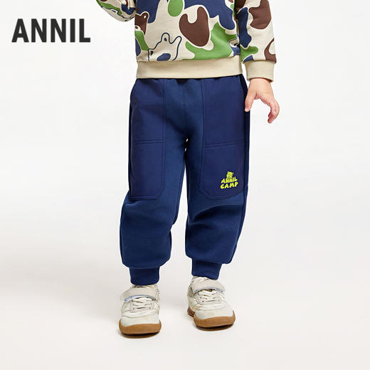 【实体店同款】男童全腰单裤秋季新款安奈儿童装TB536586 商品图0