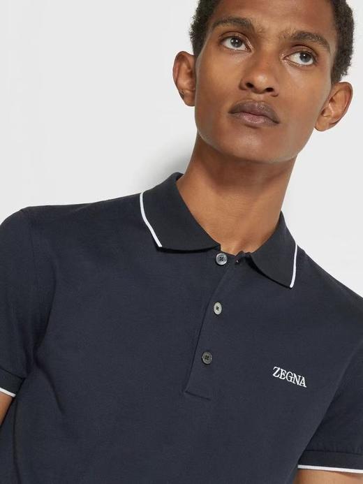 ZEGNA 杰尼亚 POLO男  E7358A5-B746-B09 . 商品图2