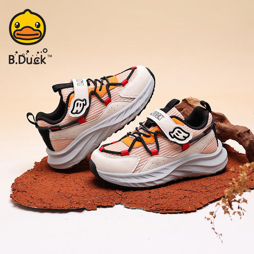 B.Duck小黄鸭童鞋春秋儿童休闲鞋28-35 B3686838 商品图2