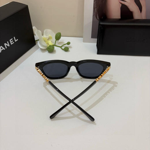 夏季特惠💰210 CHANEL 香奈儿 早春款小香风太阳镜 时尚潮流氛围复古防紫外线墨镜！ 商品图5