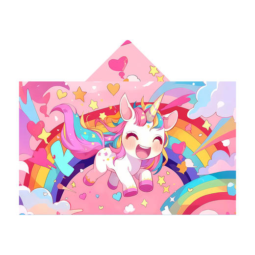 【速干连帽儿童浴巾】双面绒打扣可穿式游泳大童浴袍印花斗篷浴巾 商品图4