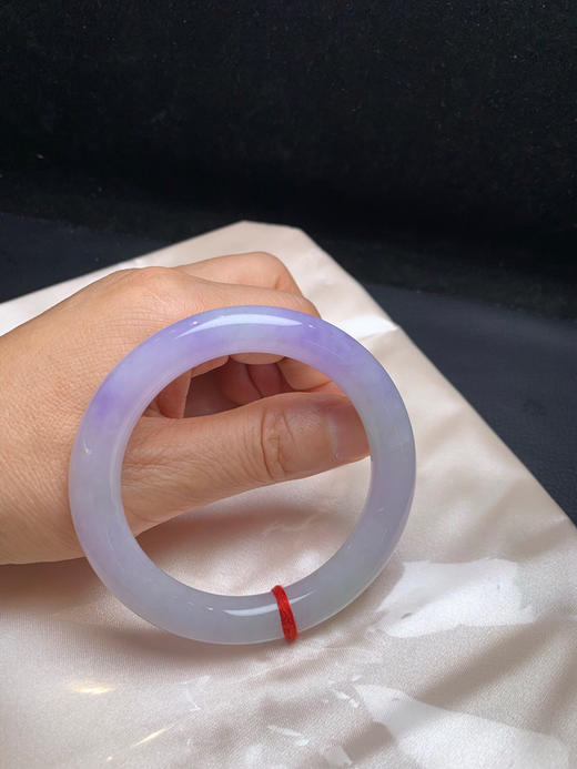 620542，54.5紫罗兰圆条，粉紫底色  条形好 清新干净有特色 商品图5