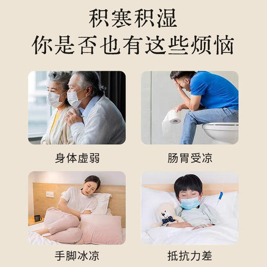 【冬寒夏养 贴养三伏 送穴位图】李时珍出品 三伏保健贴5盒（送穴位图*1） 商品图2