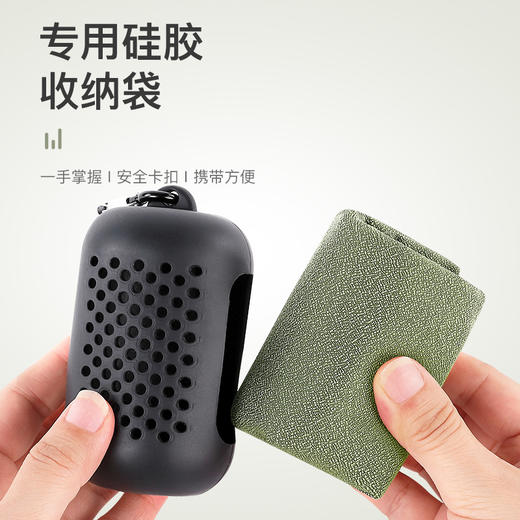 速干毛巾户外旅行吸水毛巾徒步吸汗冷感运动健身快干擦汗巾B011A 商品图3