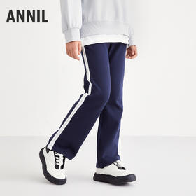 女童全腰针织单裤秋季新款安奈儿童装EG536576