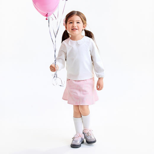 【实体店同款】女童翻领长袖上衣秋季新款安奈儿童装XG531187 商品图3