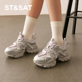 星期六时髦街头风厚底老爹鞋SSD1112E1P