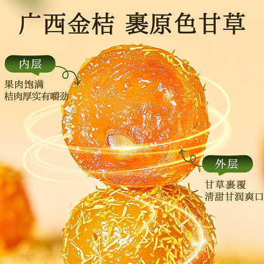 雷允上甘草金桔500g/罐 商品图1