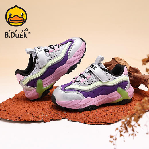 B.Duck小黄鸭童鞋春秋户外鞋28-37 B3686830 商品图2