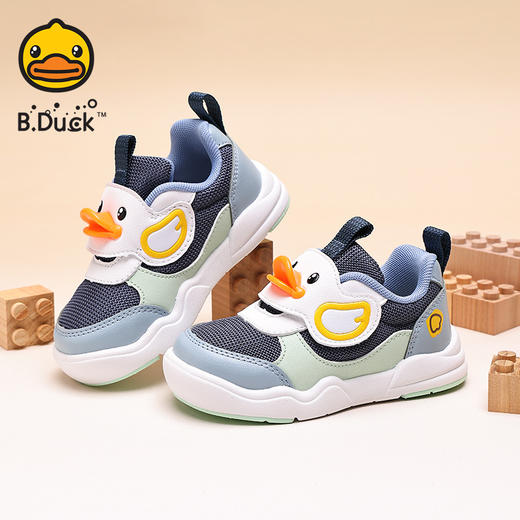 B.Duck小黄鸭童鞋春秋板鞋22-28 B3686817 商品图4