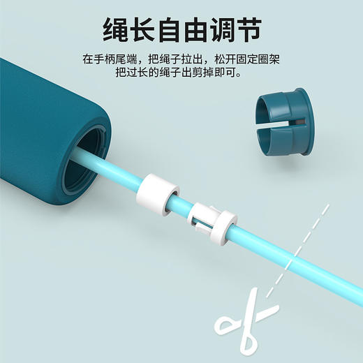 361跳绳健身减肥运动成人专业绳燃脂绳子学生中考有绳专用款跳神 商品图2