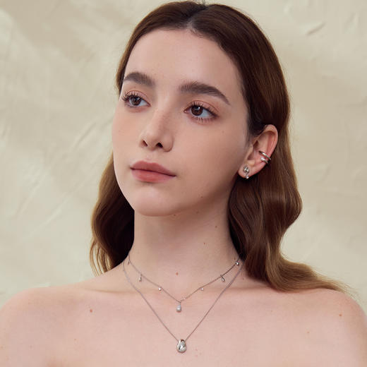 ARSIS｜流光系列 流光双层耳骨夹单只 商品图1