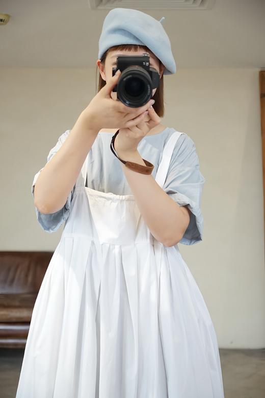 Manuelle Guibal 浅粉吊带连衣裙 商品图2