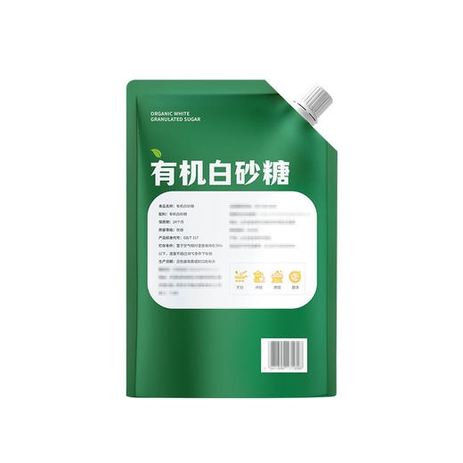 MM 山姆 有机白砂糖 1kg 商品图2