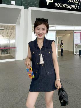 通勤套装——牛仔套装