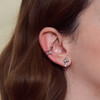 ARSIS｜流光系列 流光双层耳骨夹单只 商品缩略图3