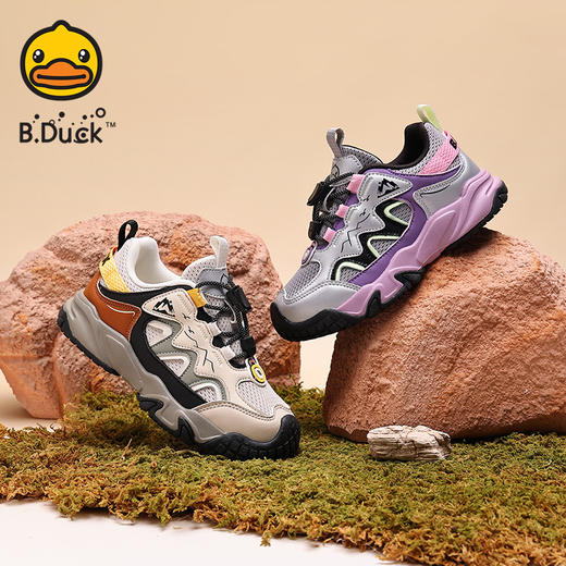 B.Duck小黄鸭童鞋春秋户外鞋28-35 B3686812 商品图0