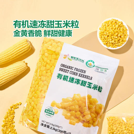 MM 山姆 有机速冻甜玉米 2.1kg（300g*7） 商品图1