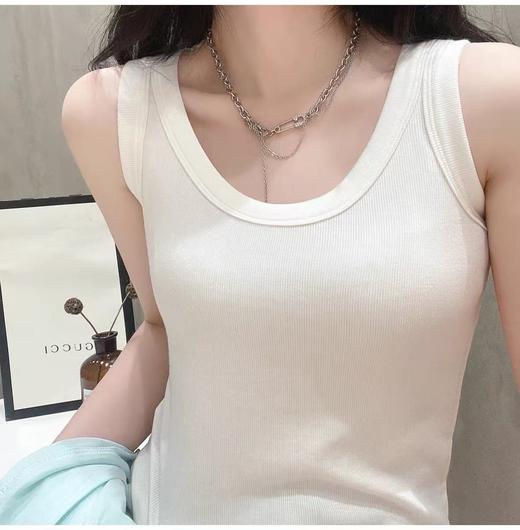 【美背系】下摆双走线～软料防走光吊带背心-喜出 商品图2