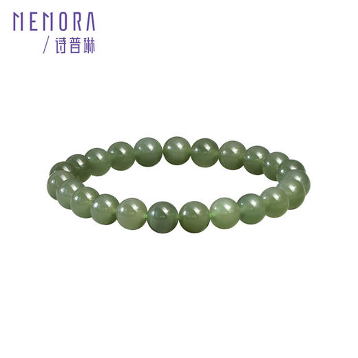 和田玉手链 中国风叠戴玉手串手链DIY搭配串珠女士礼物MEMORA诗普琳NB005001、NB007102、NB007101 商品图8