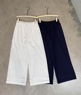 【门店同款】ENJOY夏季慵懒镂空阔腿裤 163497681