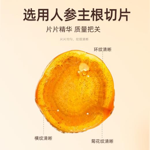 千年珍A级鲜人参蜜片 50g/盒 商品图2
