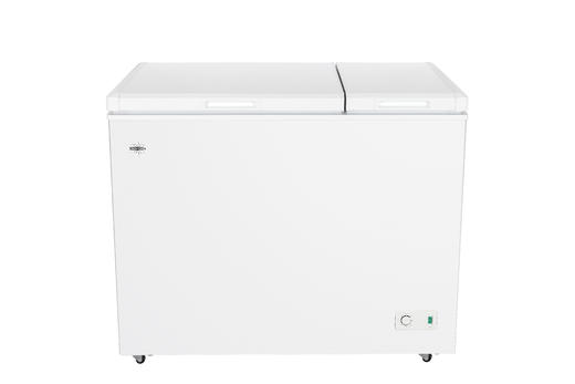 格力晶弘冰柜 双温柜 205L 一机六用 快速冷冻 BCD-205D2/白色 商品图0