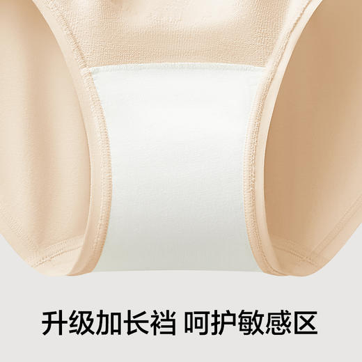 【新品上新】有棵树纯棉裆抗菌托腹高腰大码全孕期专用女士内裤2条装-W7008 商品图3