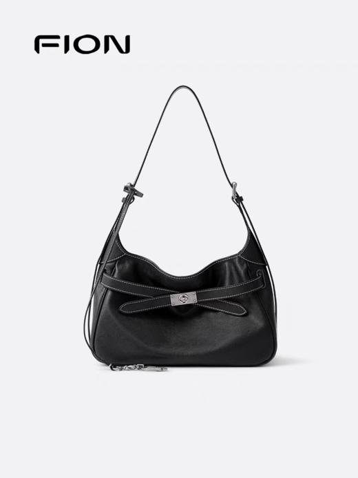 菲安妮真皮腋下包25新款通勤高级感单肩hobo植鞣皮斜挎包包 商品图1