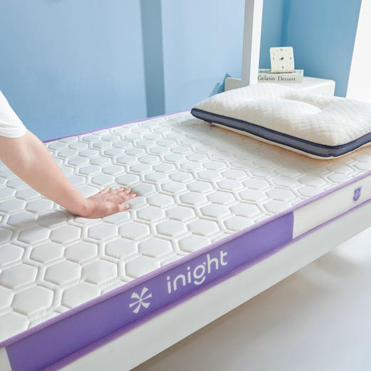 开学季 记忆棉乳胶床垫学生宿舍床垫 舒适柔软有支撑 一夜好眠白天学习注意力更集中 商品图5