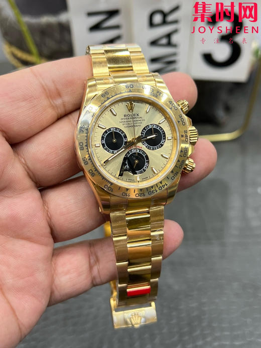 劳力士宇宙计型 VS迪通拿4131配重版 VS迪通拿余文乐迪钢带款 配重版 男士腕表 丹东4131机 m126508-0006 商品图3