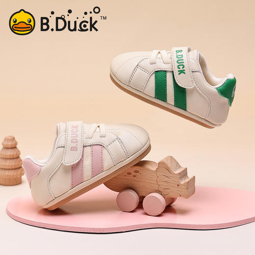 B.Duck小黄鸭童鞋春秋步前鞋13-18 B3686931 商品图0