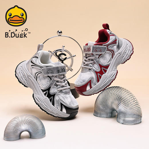 B.Duck小黄鸭童鞋春秋儿童休闲鞋27-35 B3686831 商品图0