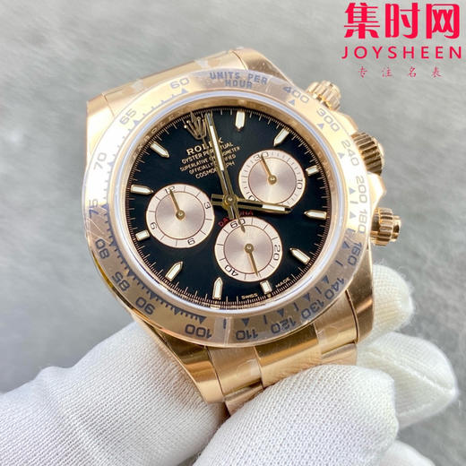 劳力士宇宙计型 VS迪通拿4131配重版 VS迪通拿全玫金款 配重版 男士腕表 丹东4131机 m126505-0001 商品图1